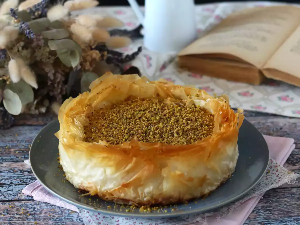 Antep Fıstıklı Baklava Usulü Cheesecake: Çıtır ve Yumuşacık