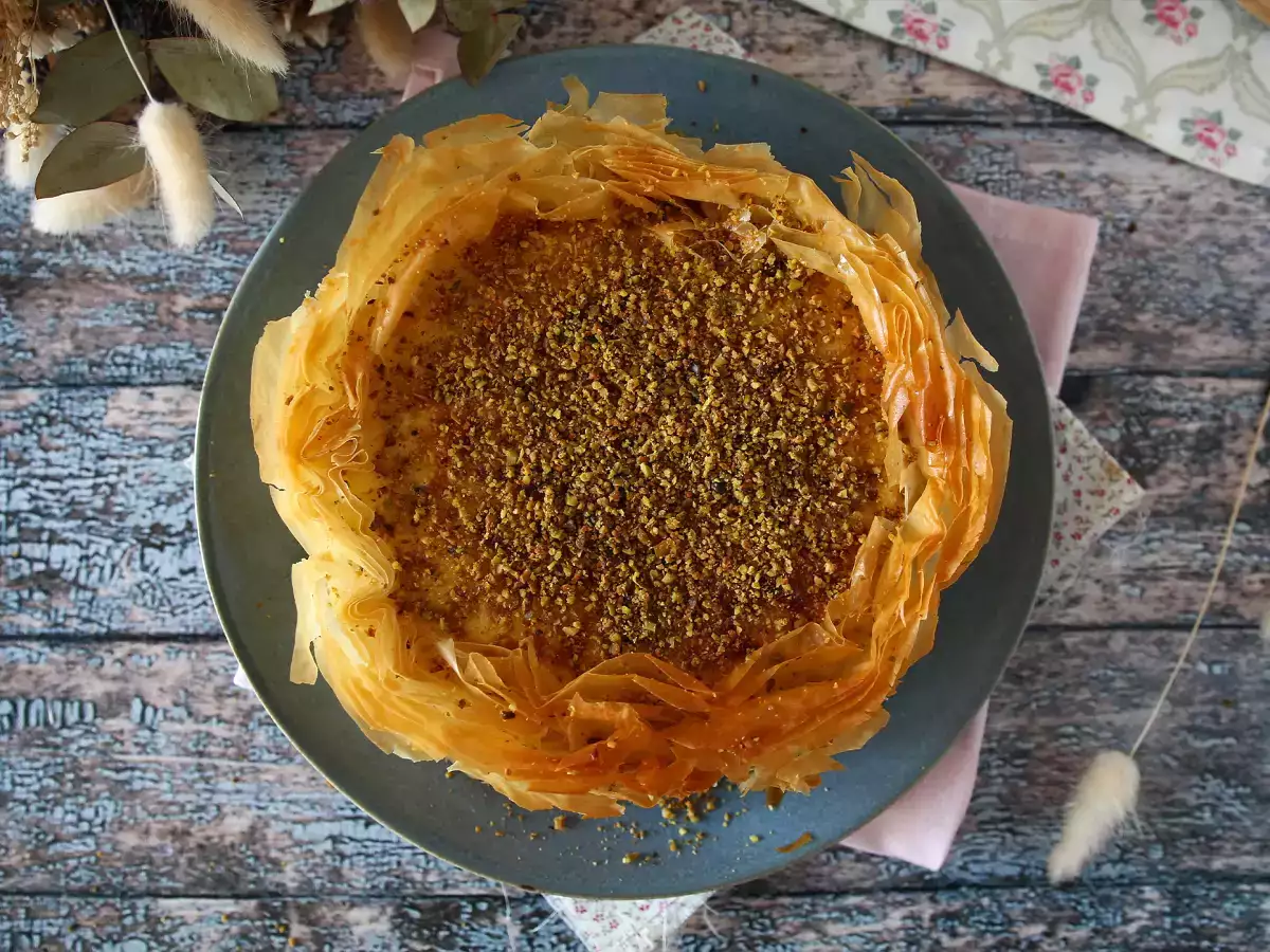 Antep Fıstıklı Baklava Usulü Cheesecake: Çıtır ve Yumuşacık - fotoğraf 6