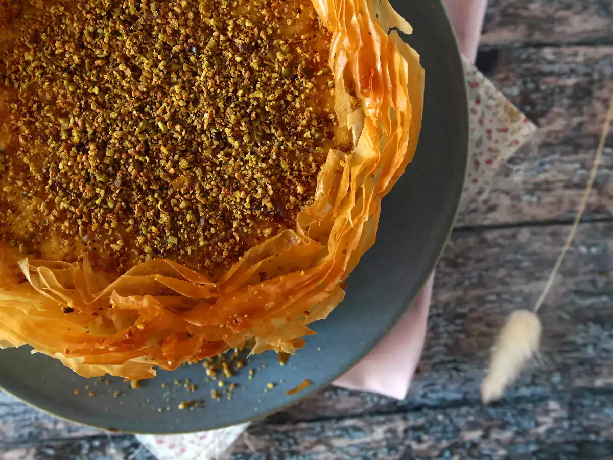 Antep Fıstıklı Baklava Usulü Cheesecake: Çıtır ve Yumuşacık - fotoğraf 7