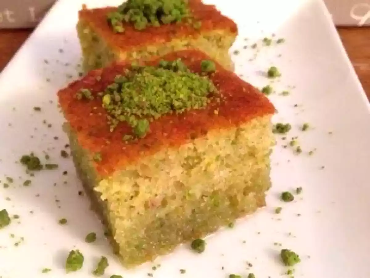 Antep Fıstıklı Revani