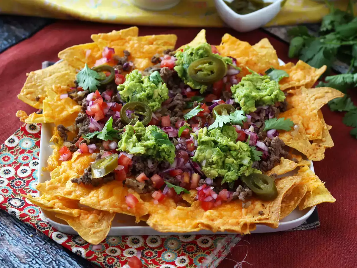 Aperatif bir akşam yemeği için mükemmel nachos! - fotoğraf 6