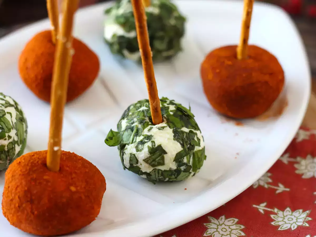 Aperatifler için peynir topları - fotoğraf 3