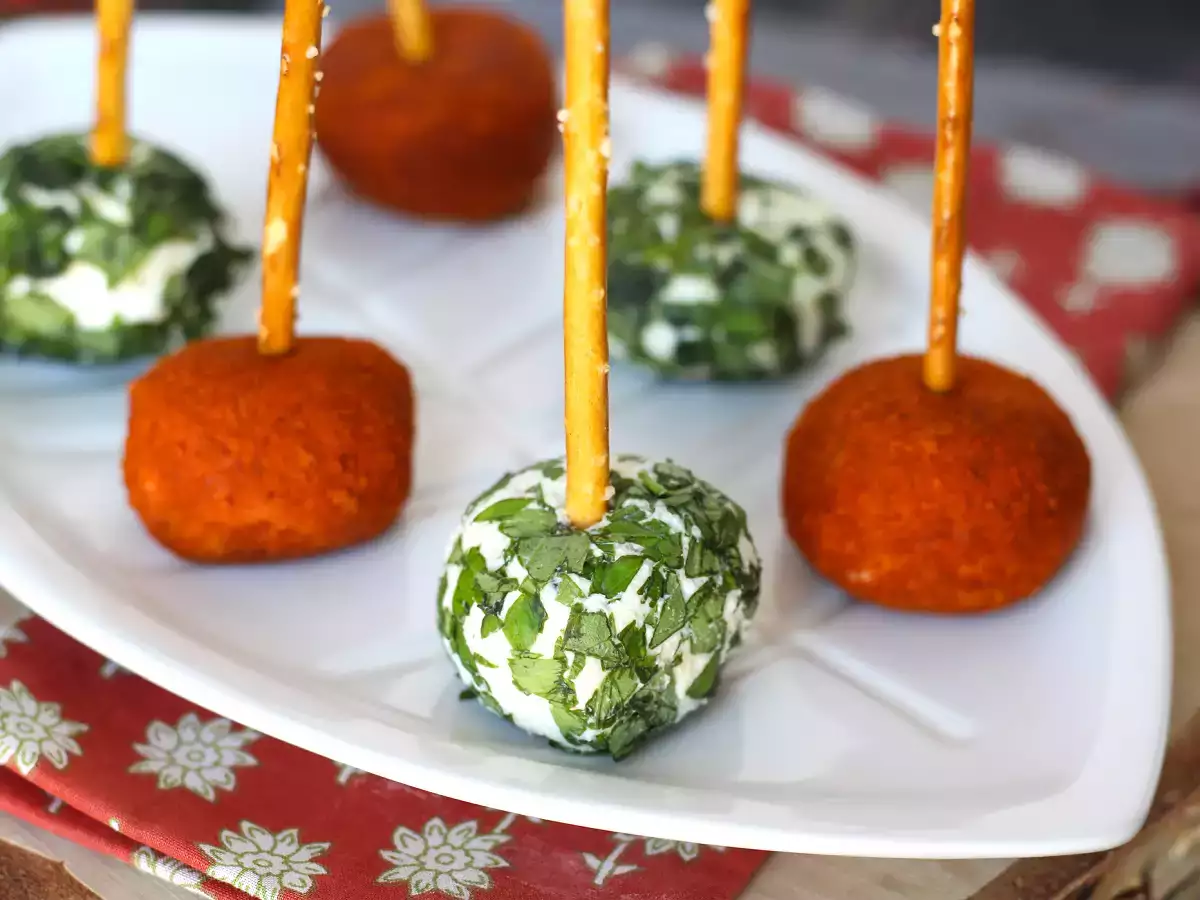 Aperatifler için peynir topları - fotoğraf 5