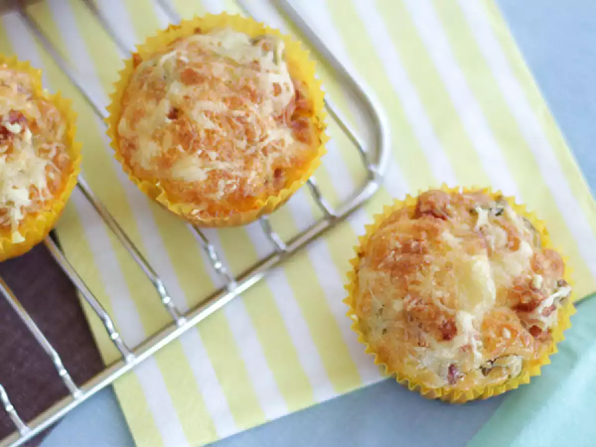 Aperatifler İçin Tuzlu Muffin - fotoğraf 2