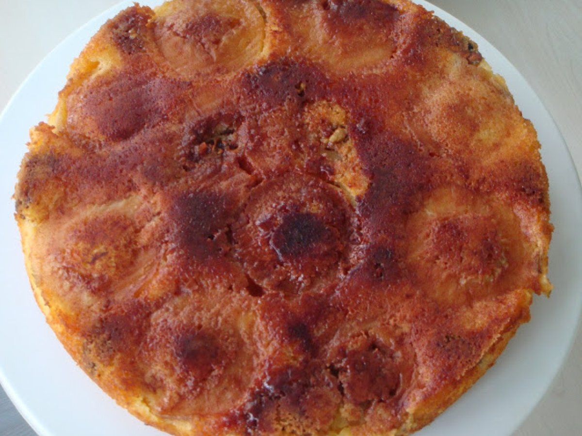 Apfel-Walnuss Kuchen / Cevizli Elmalı Pasta
