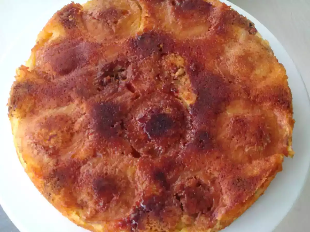 Apfel-Walnuss Kuchen / Cevizli Elmalı Pasta