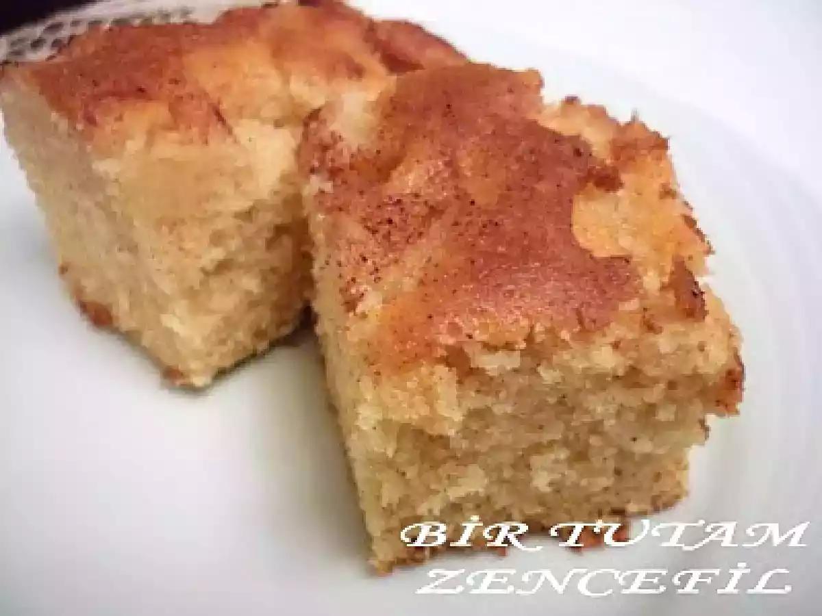 ARMUTLU ZENCEFİLLİ KEK