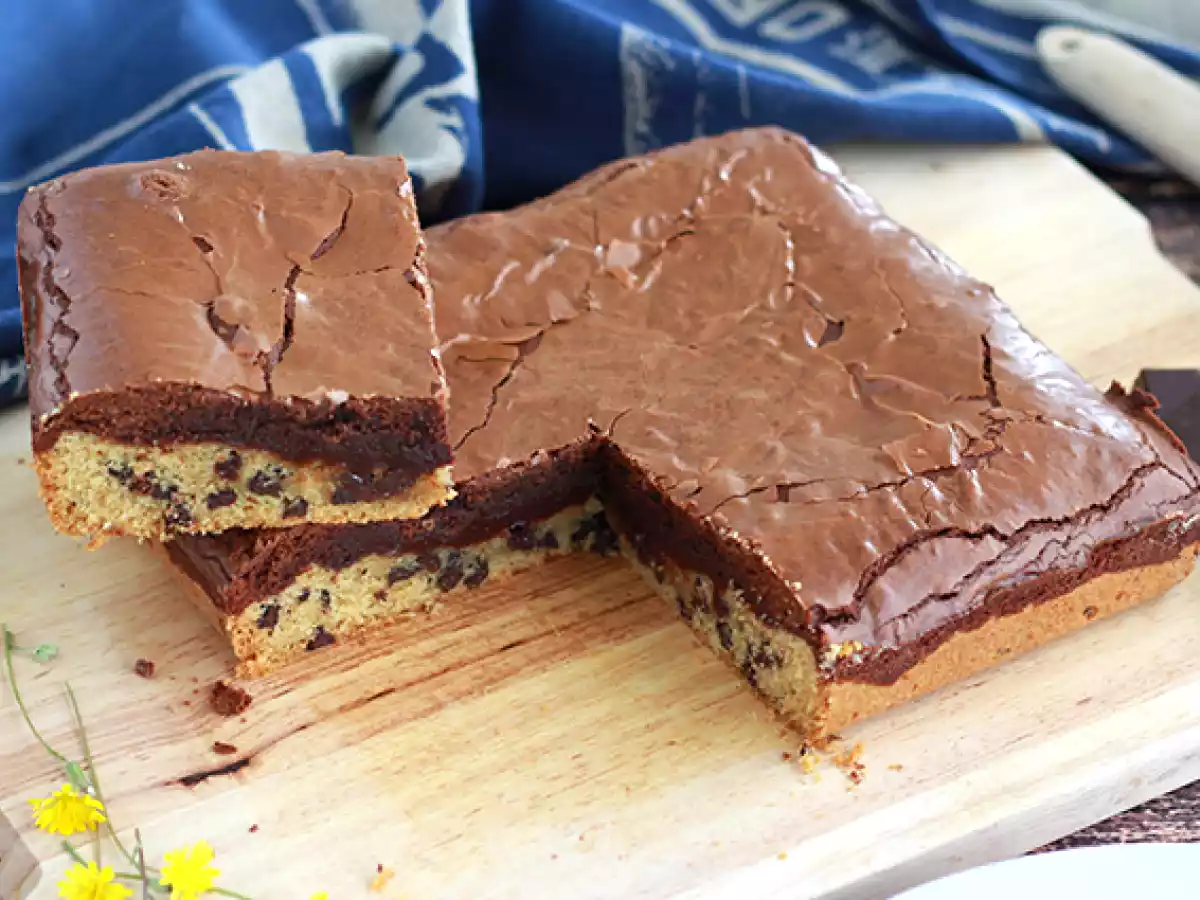 Atıştırmalık için mükemmel kurabiye ve brownie keki! - fotoğraf 2