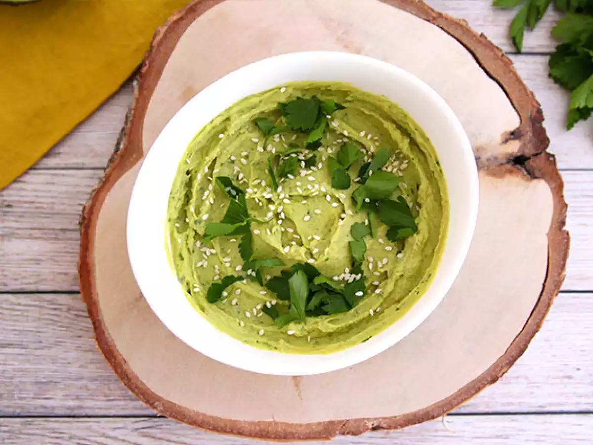 Avokadolu humus - fotoğraf 2