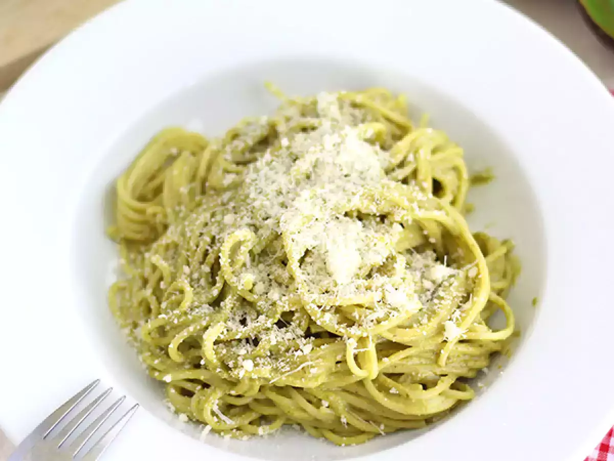 Avokadolu Spagetti Carbonara Tarifi - fotoğraf 2