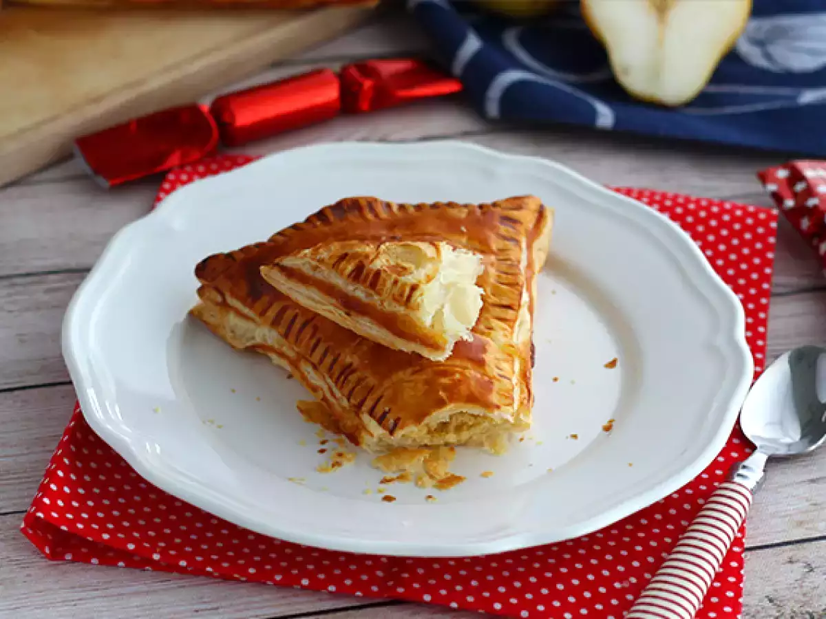 Ayrı porsiyonlarda armut frangipane - fotoğraf 2