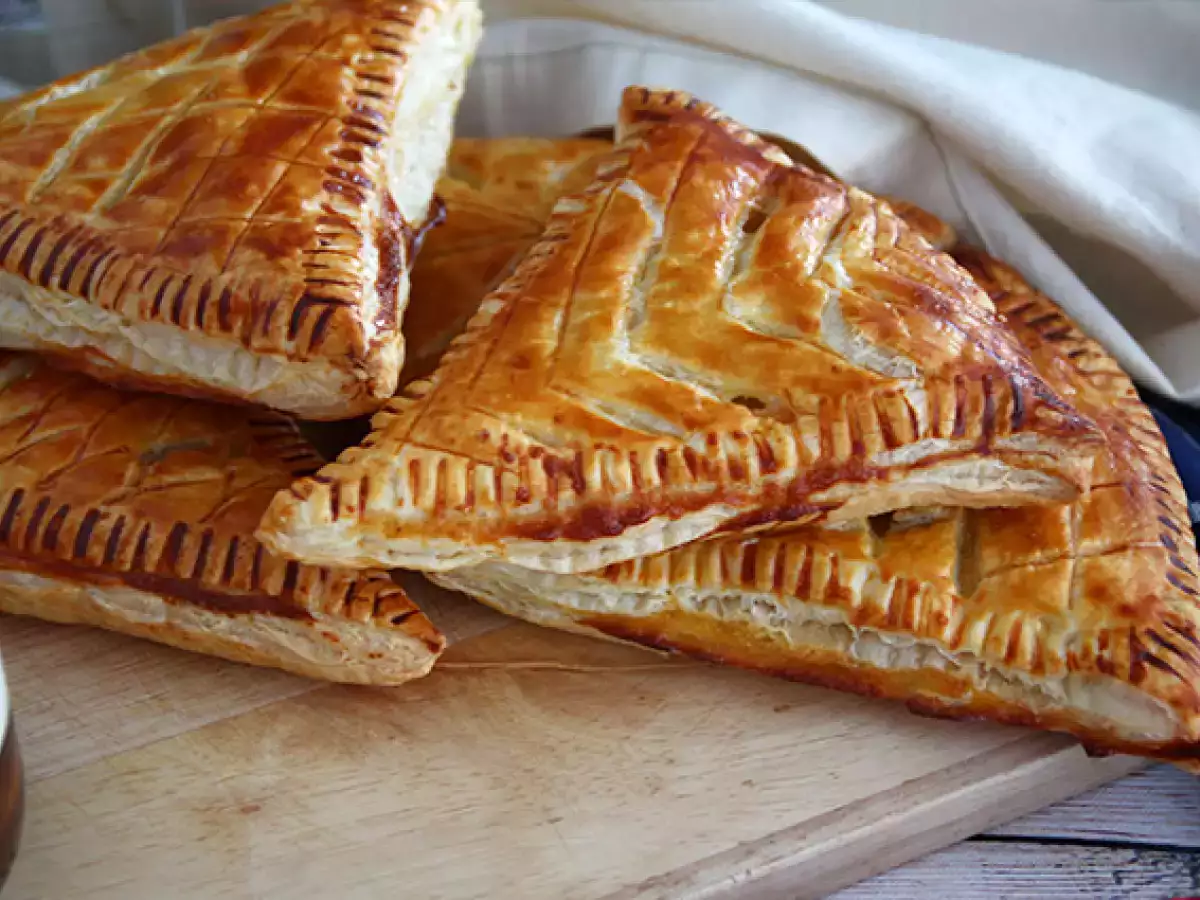 Ayrı porsiyonlarda armut frangipane - fotoğraf 3