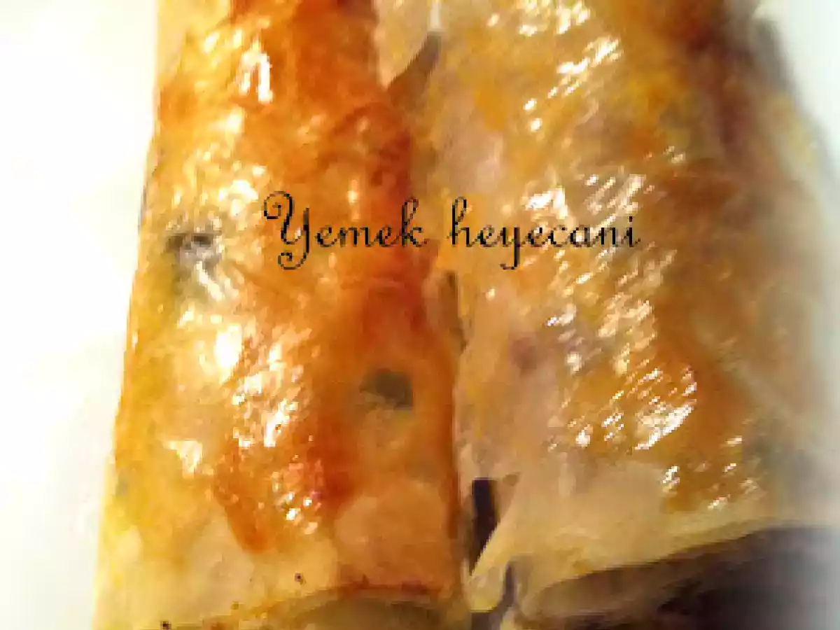 Baklava yufkası ile börek - fotoğraf 2