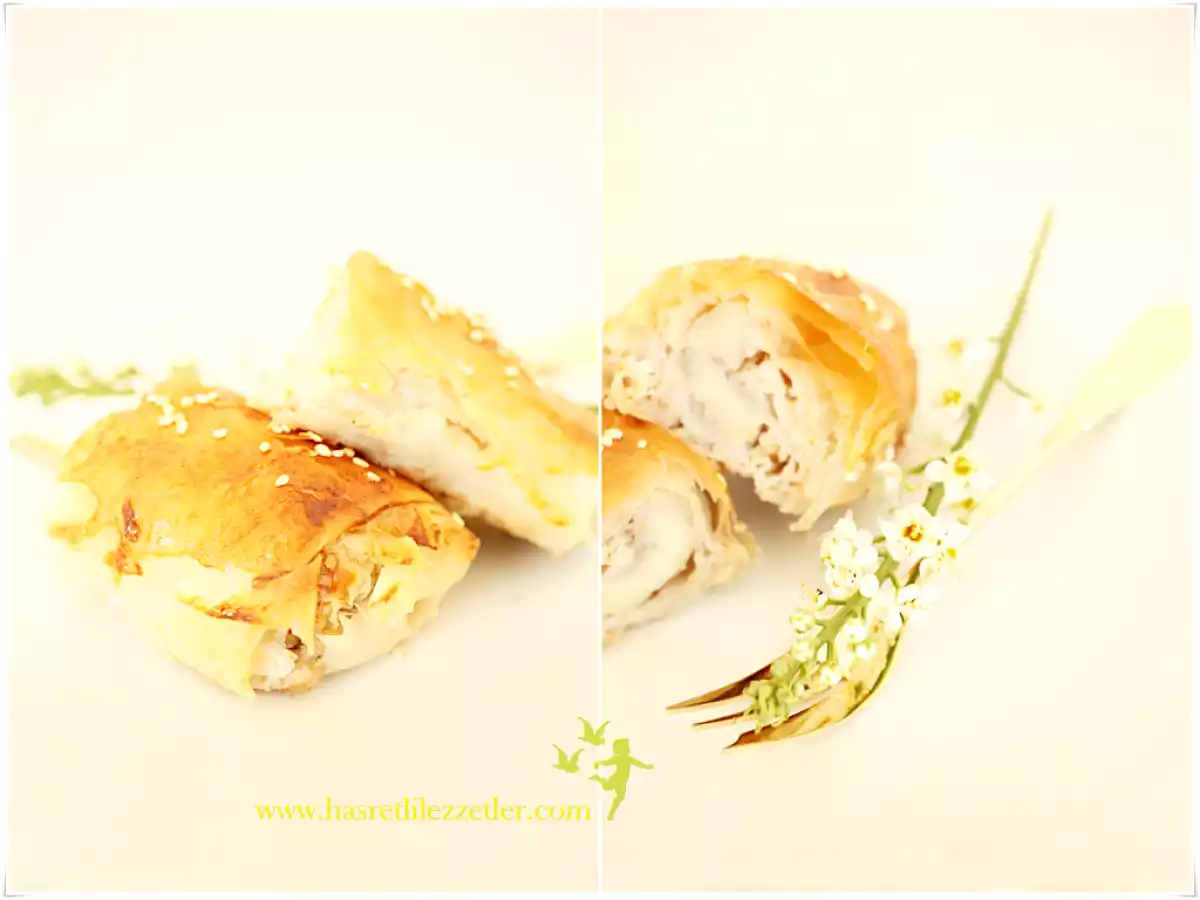 Baklava Yufkasında Patatesli Börek - fotoğraf 2