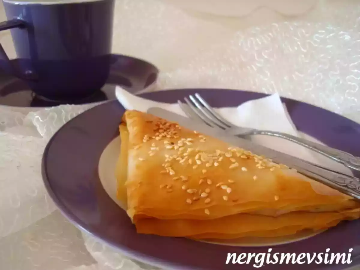 BAKLAVA YUFKASINDAN MUSKA BÖREĞİ