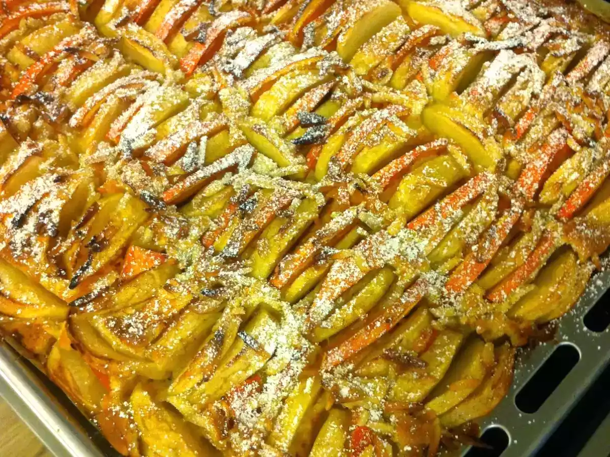 Bal Kabaklı ve Elmalı Pasta - fotoğraf 2
