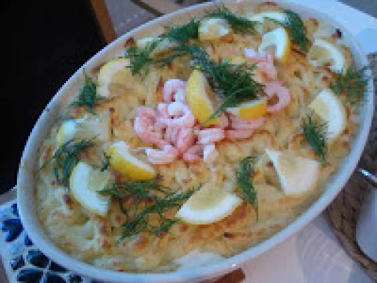 Balık graten