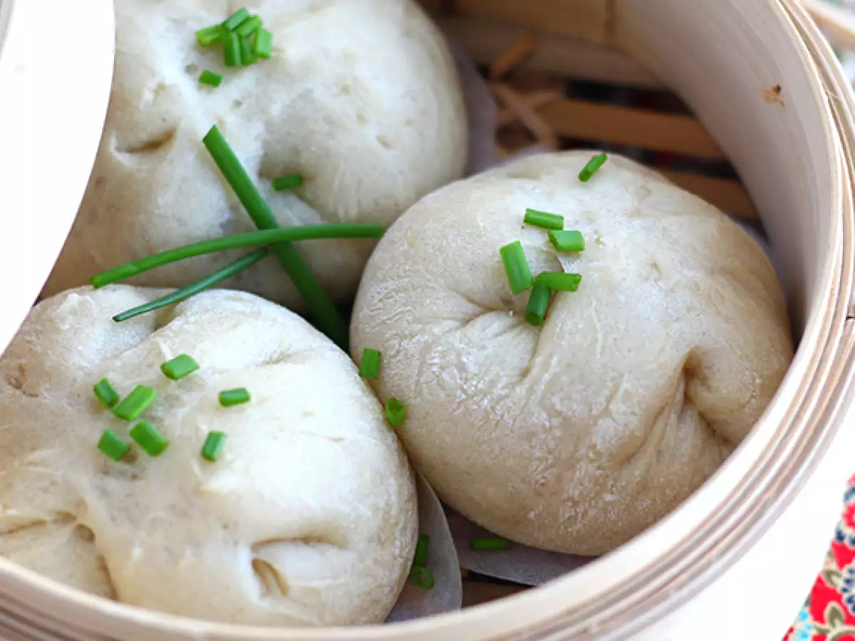Banh Bao, küçük buharda pişmiş çörekler - fotoğraf 4