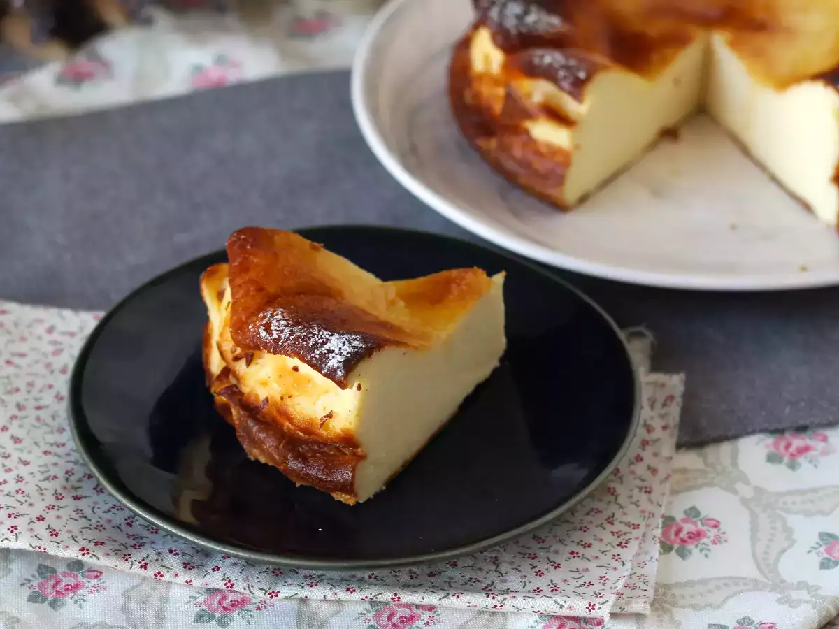 Bask usulü cheesecake - fotoğraf 2