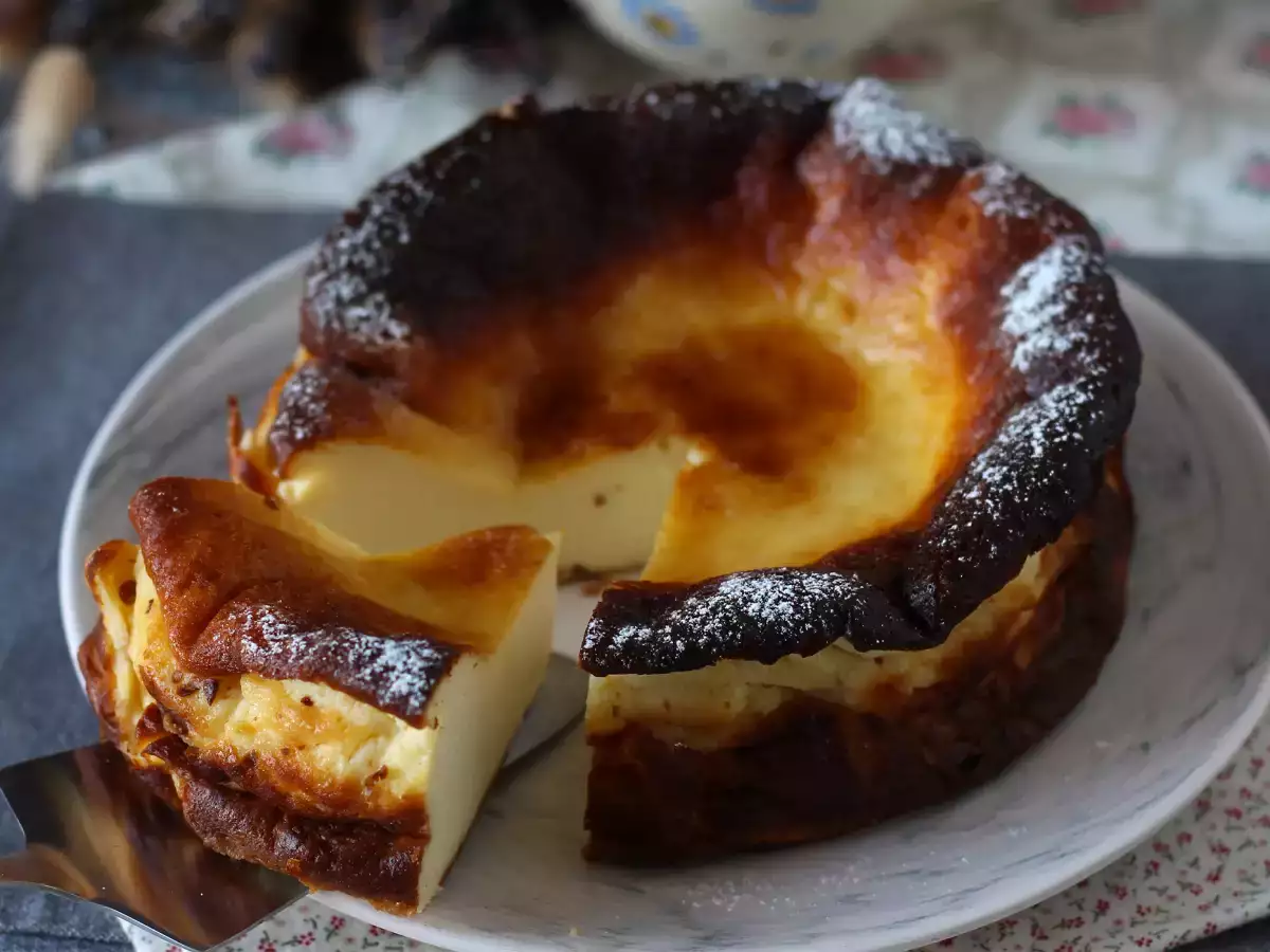 Bask usulü cheesecake - fotoğraf 3