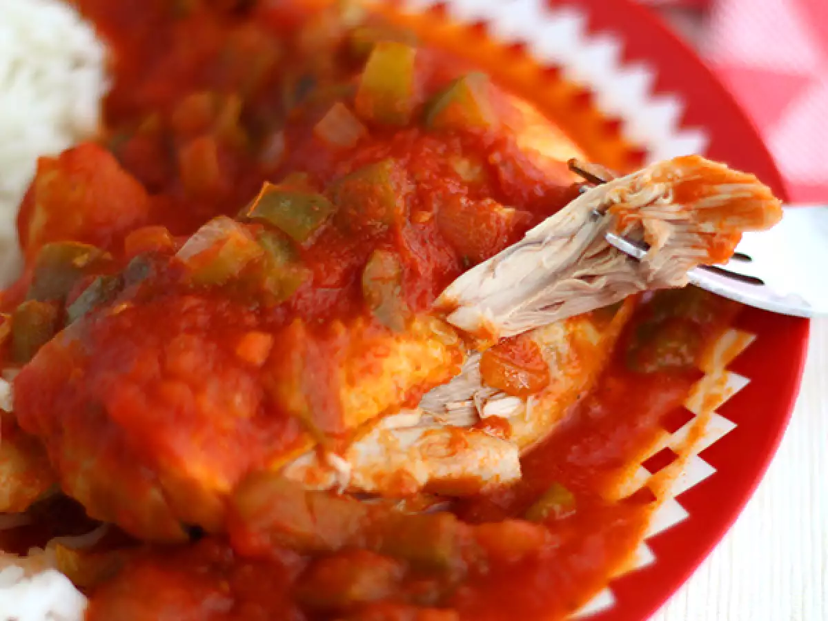 Bask Usulü Tavuk (Poulet Basquaise) Tarifi - fotoğraf 2
