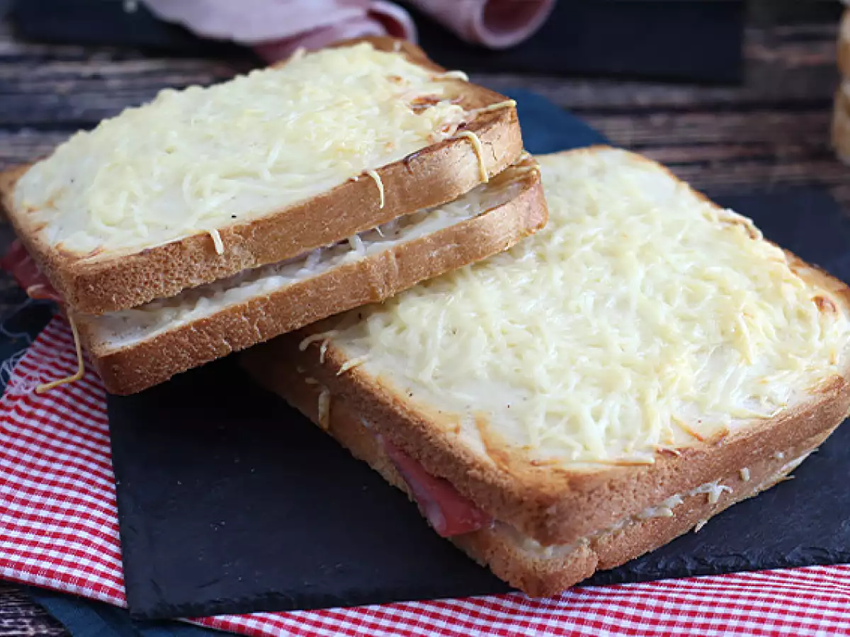Beşamel soslu gurme croque-monsieur - fotoğraf 2