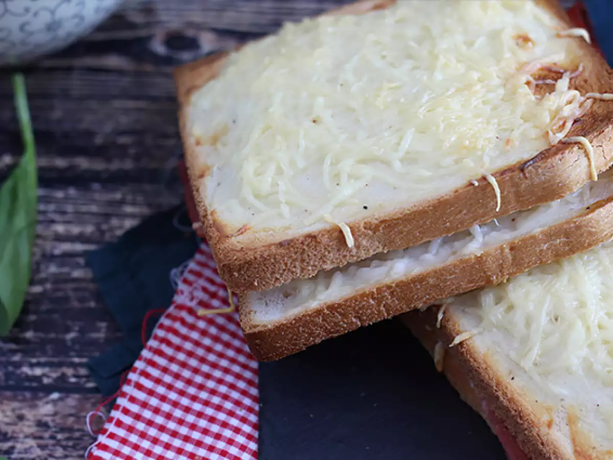 Beşamel soslu gurme croque-monsieur - fotoğraf 5