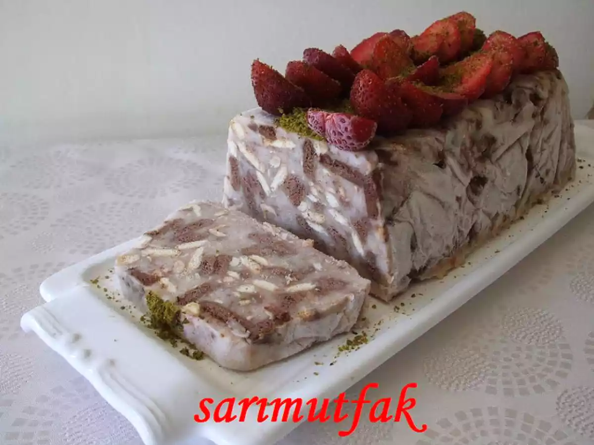BEYAZ KREMALI PRATİK MOZAİK PASTA - fotoğraf 2