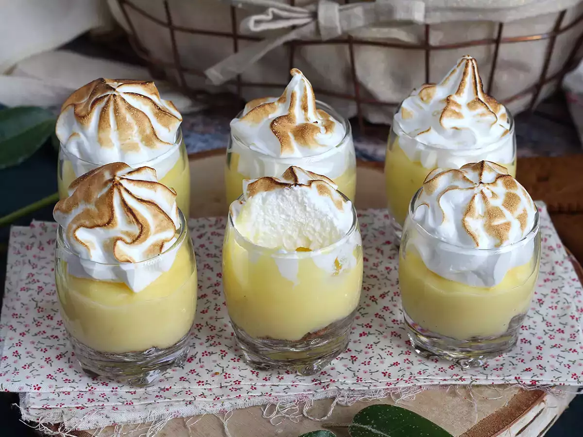 Beze Kaplı Limon Tartı Kupları - fotoğraf 2