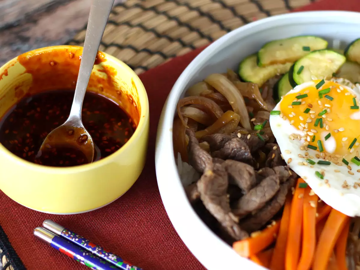 Bibimbap, geleneksel Kore yemeği - fotoğraf 5