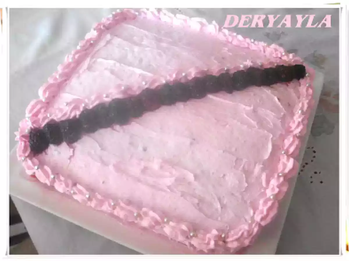 Böğürtlen Güzeli Pastam - fotoğraf 2