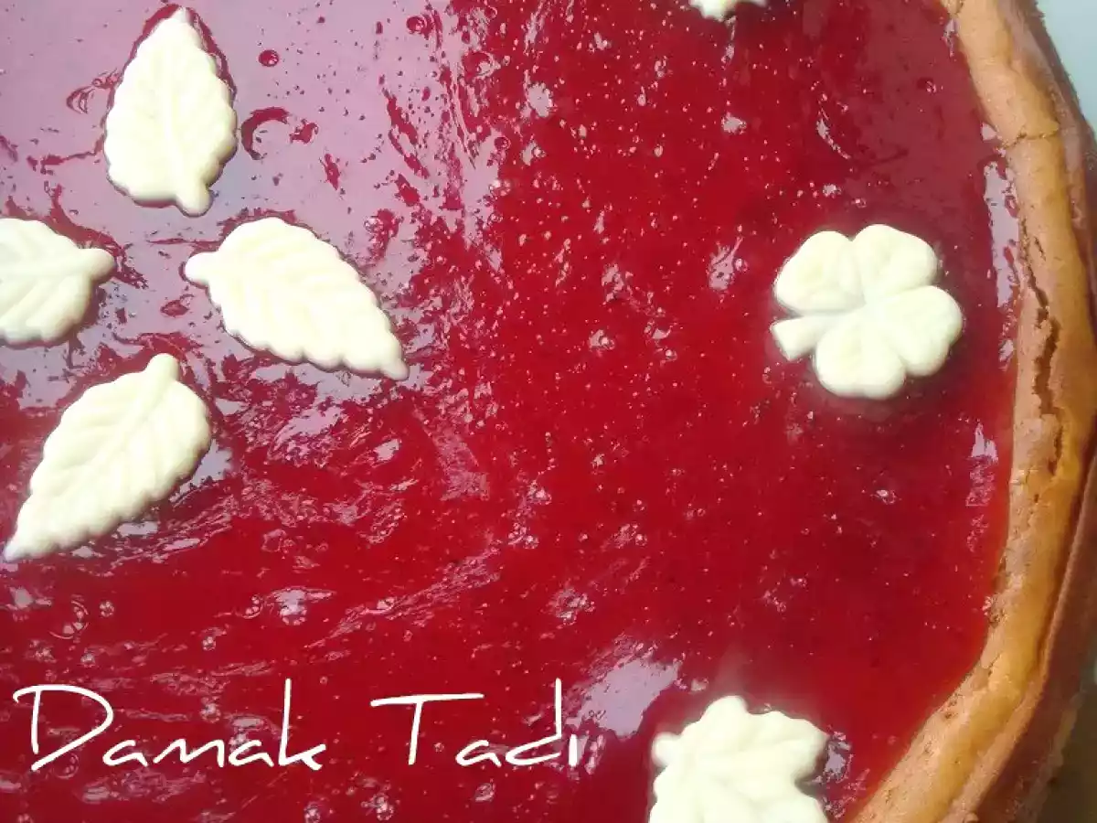 Böğürtlen Soslu Kaesekuchen / C.Cake
