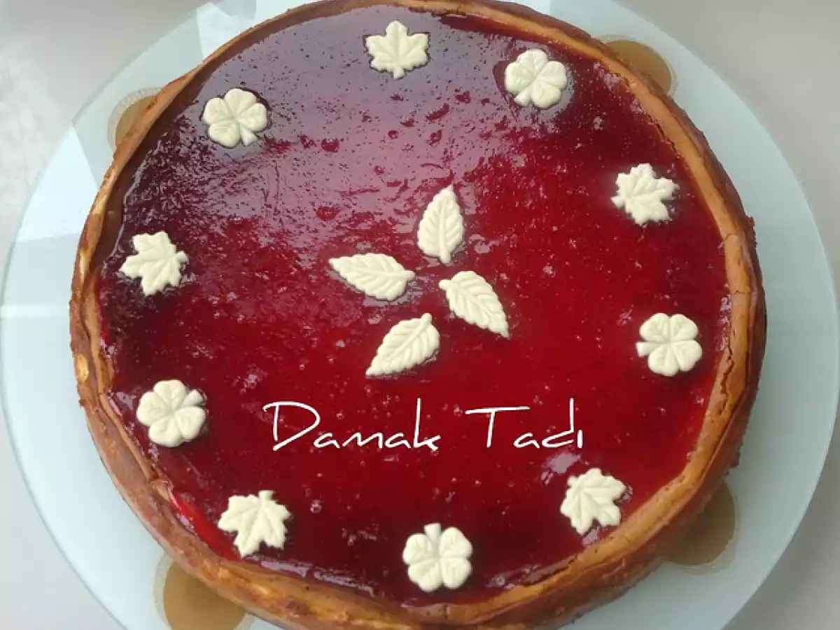Böğürtlen Soslu Kaesekuchen / C.Cake - fotoğraf 3