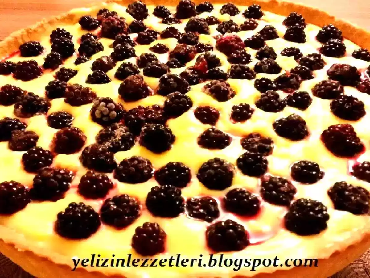 BÖĞÜRTLENLİ TART - fotoğraf 2
