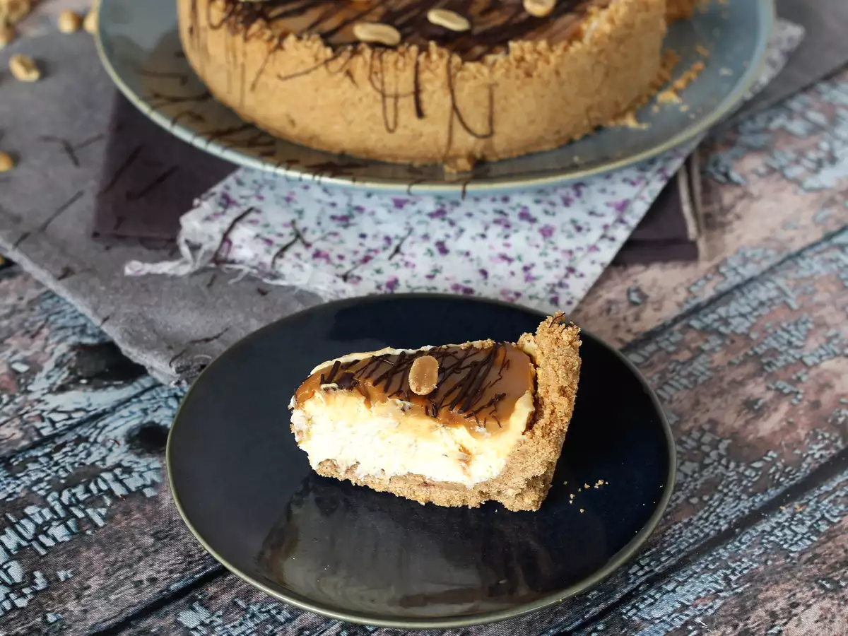Bol Lezzetli Snickers Usulü Cheesecake - fotoğraf 2