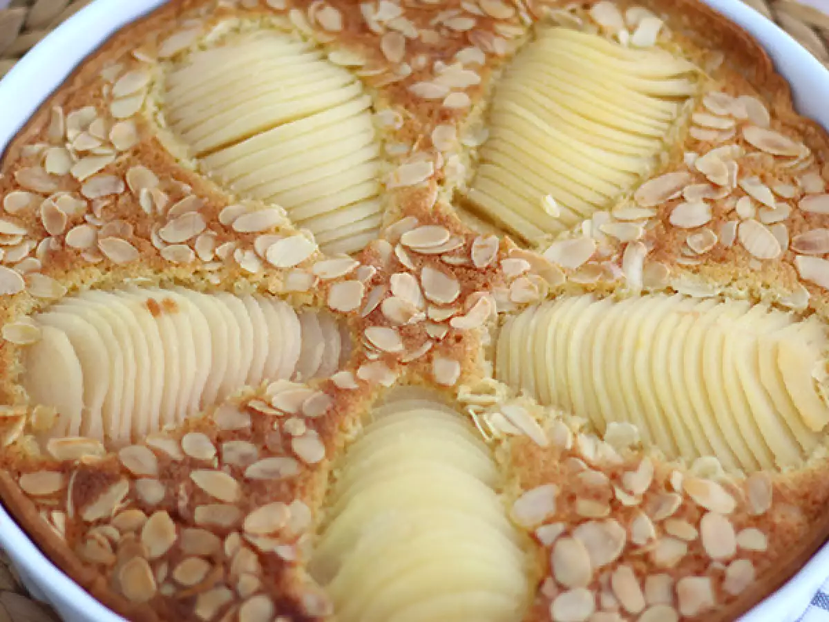 Bourdaloue Tartı: Armutlu Bademli Tart Tarifi - fotoğraf 2