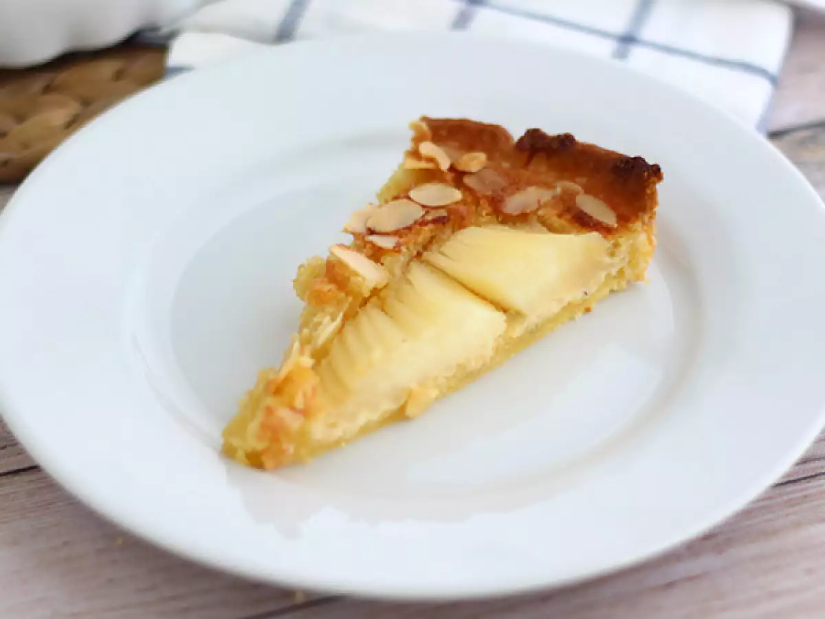Bourdaloue Tartı: Armutlu Bademli Tart Tarifi - fotoğraf 3