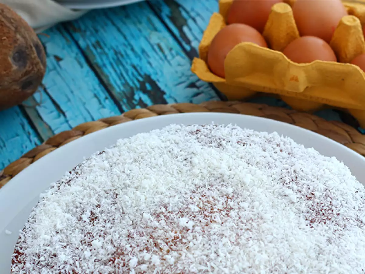 Brezilya Usulü Hindistan Cevizli Kek (Bolo Toalha Felpuda) - fotoğraf 4