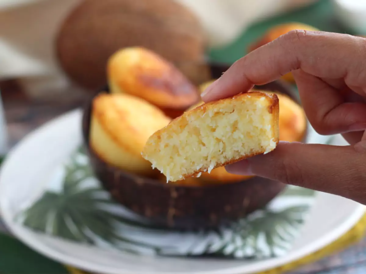 Brezilya Usulü Hindistan Cevizli Muffin: Queijadinhas - fotoğraf 3
