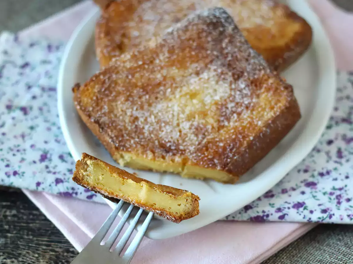Brioche ekmeği ile fritözde Torrijas, karmaşık olmayan bir gelenek - fotoğraf 4