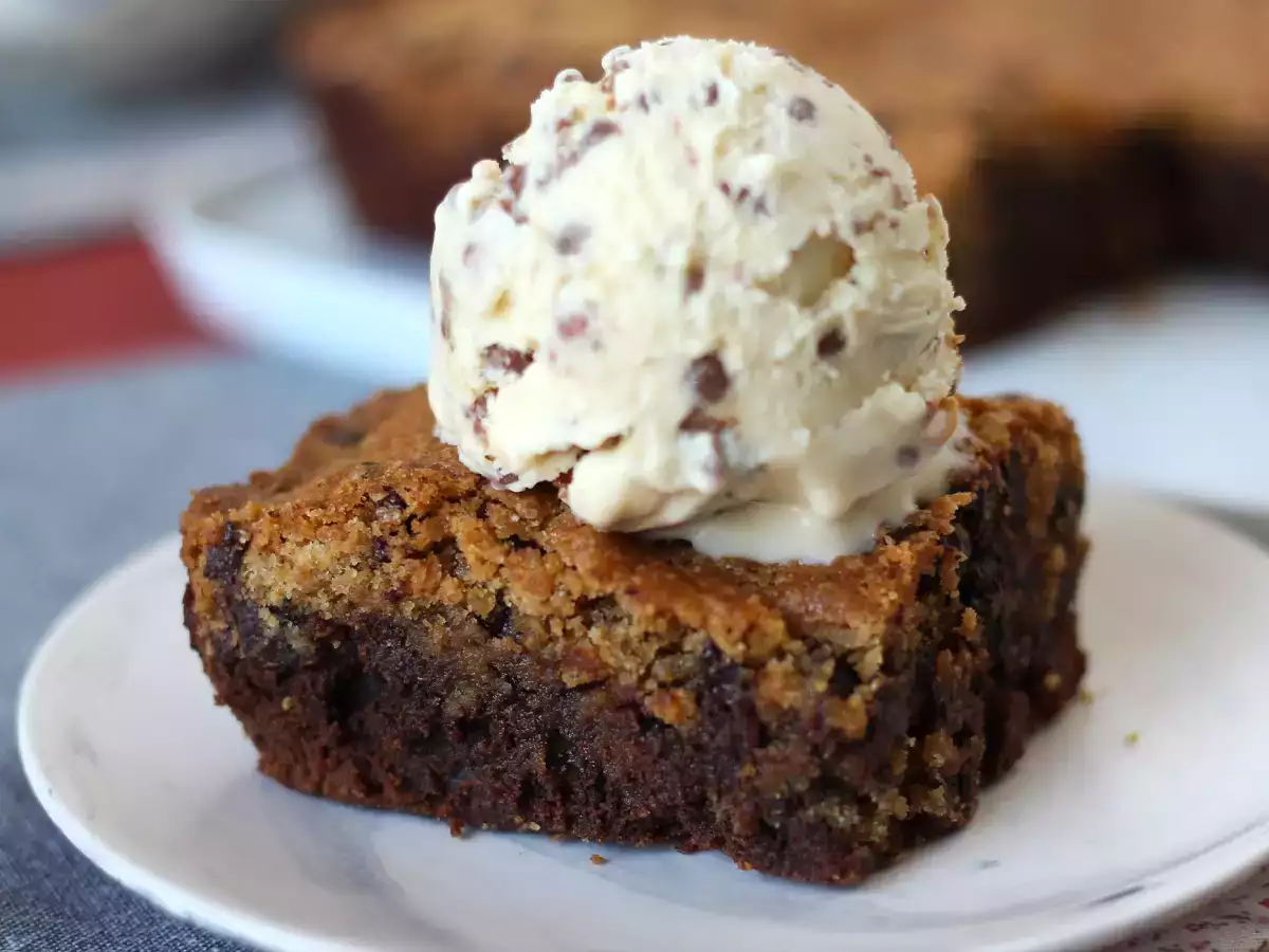 Brookies, brownie ve kurabiyenin mükemmel birleşimi - fotoğraf 4