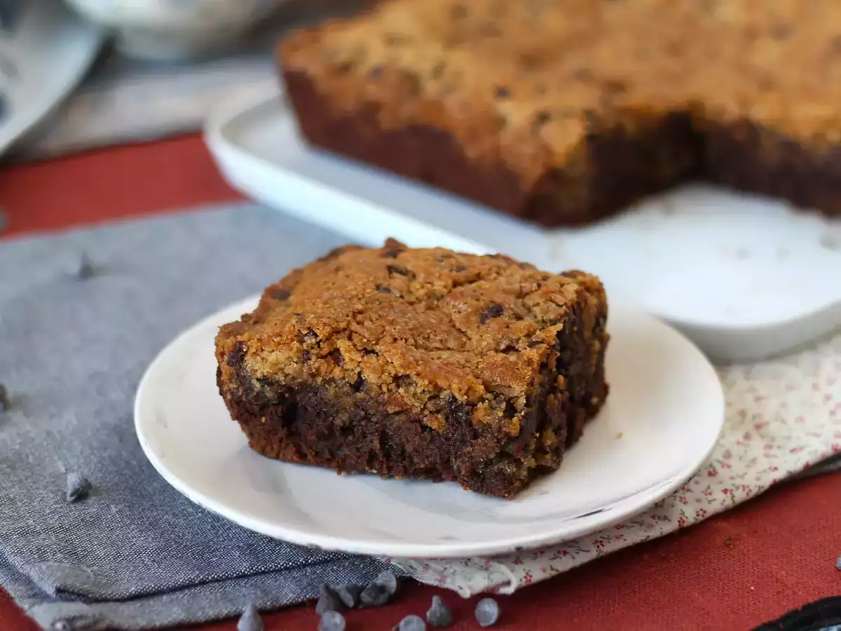 Brookies, brownie ve kurabiyenin mükemmel birleşimi - fotoğraf 8