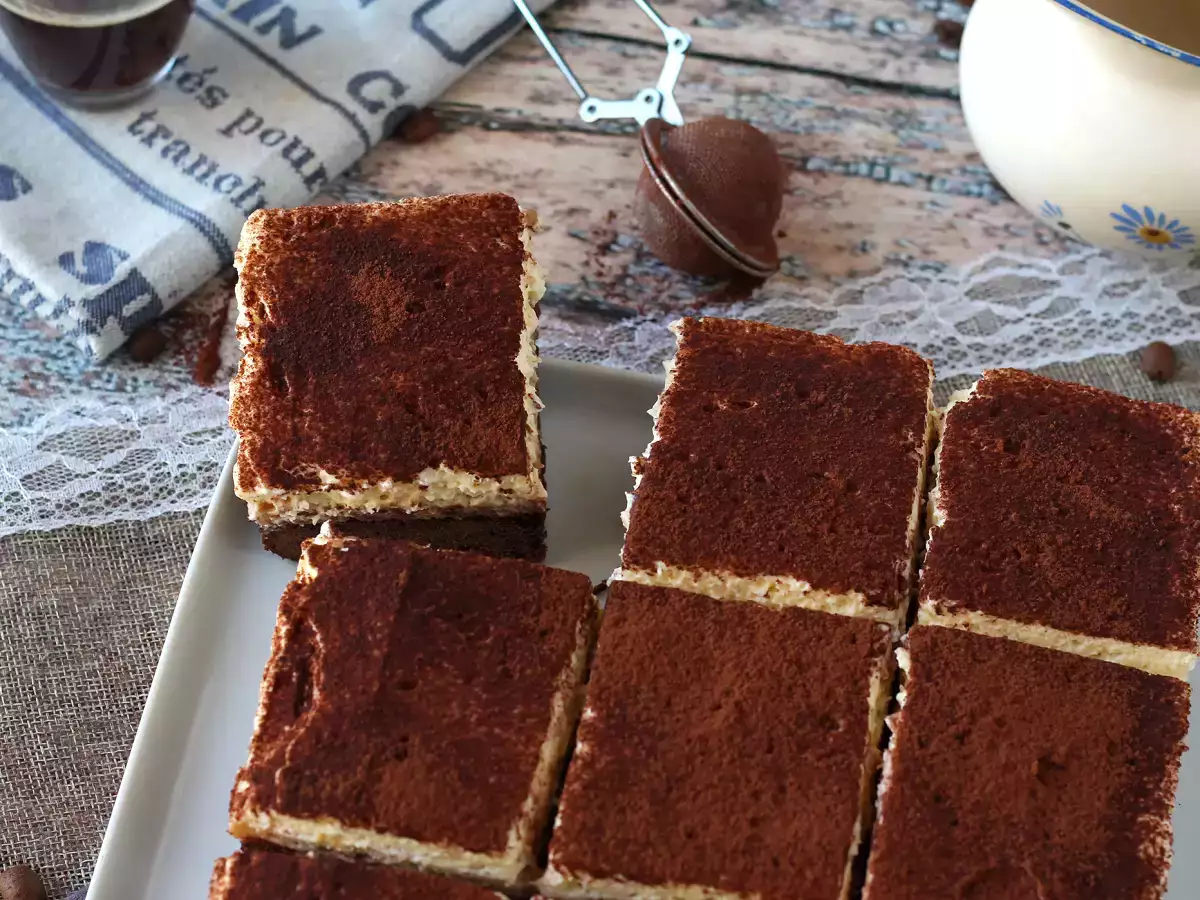 Brownie ve tiramisu sevenler, sizin için mükemmel bir pastamız var! - fotoğraf 8