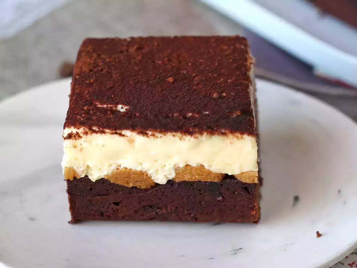 Brownie ve tiramisu sevenler, sizin için mükemmel bir pastamız var! - fotoğraf 9