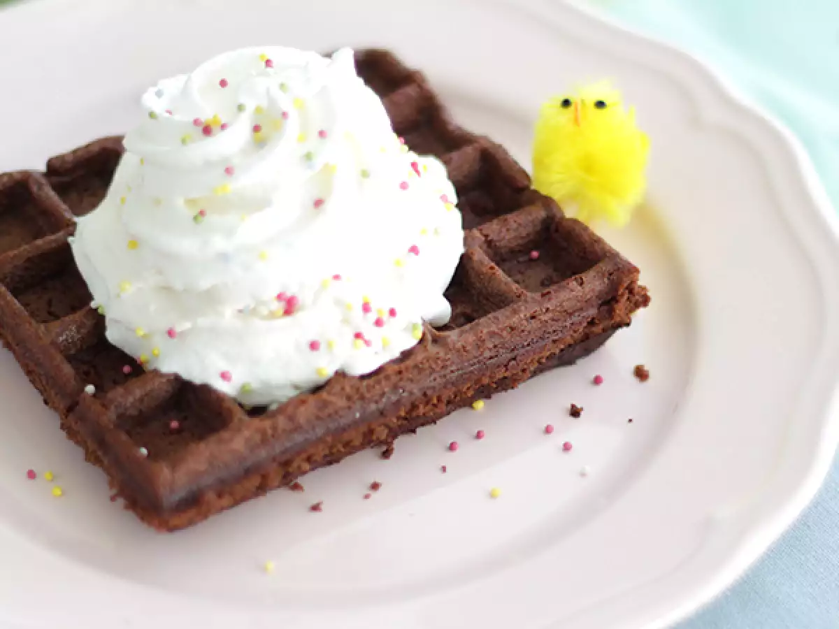 Brownie Waffle Tarifi