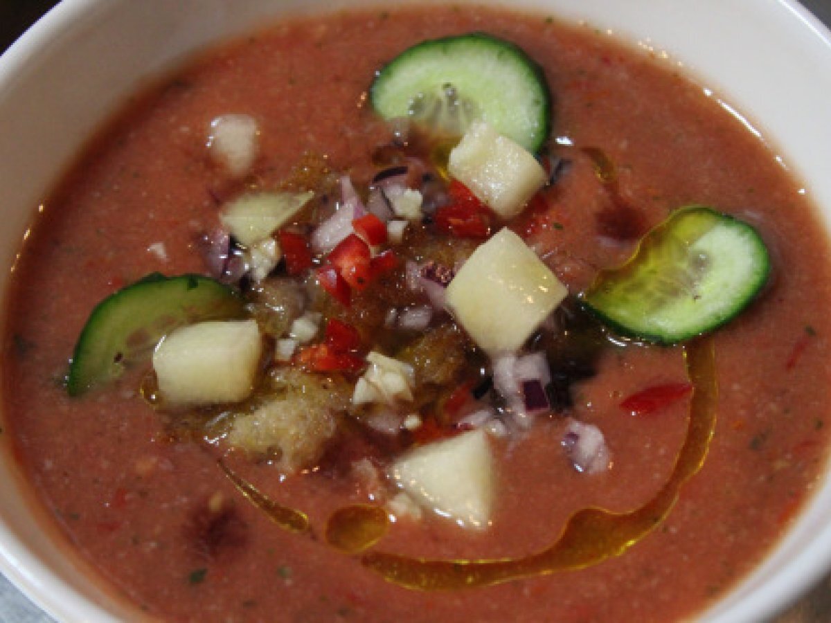 Bu aslında bir gazpacho