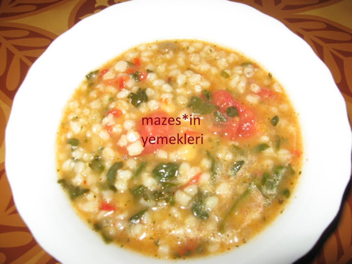 BUĞDAY ÇORBASI