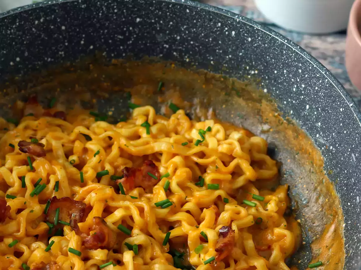 Buldak erişte carbonara lezzeti nasıl pişirilir? En iyi tarif! - fotoğraf 7