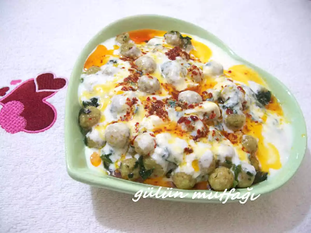 BULGUR KÖFTELİ ISPANAK - fotoğraf 2