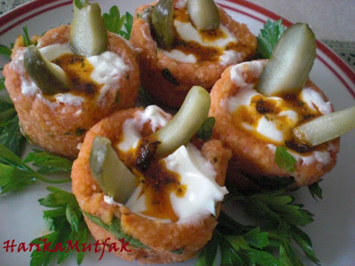 Bulgurlu Patates Kaseleri